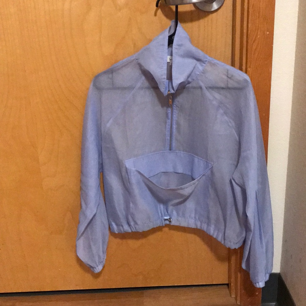Light blue 3 quarter mesh